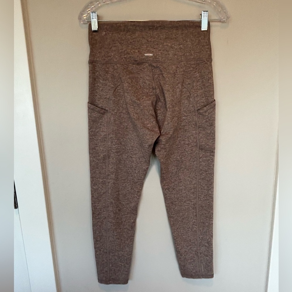Aerie Cocoa High-Waisted Leggings Medium Sale! - Picture 2 of 6